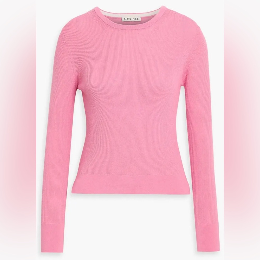 ALEX MILL Ava Ribbed Wool Sweater